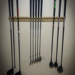 Golf Club Rack the Perfect Gift for Your Golfer to Hang Their Drivers ...