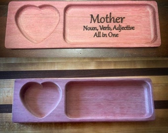 Mother’s Day Purple Heart Tray - a gift to be enjoyed year round!