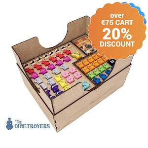 Root - All In One Box (base game plus all expansions) Organizer Insert