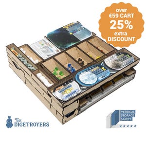 Terraforming Mars – All In One Box + optional lifted base Organizer Insert