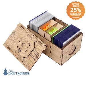 Android: Netrunner - Double Deck and Token holder Organizer