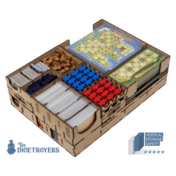 A Feast For Odin (Base Game Or With The Norwegians Exp) Organizer Insert