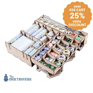 Fallout (base game or with New California exp) Organizer Insert