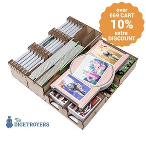 Flamme Rouge (base game or with Peloton expansion) Organizer Insert