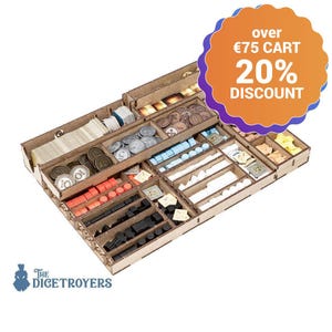 Clans of Caledonia Organizer Insert