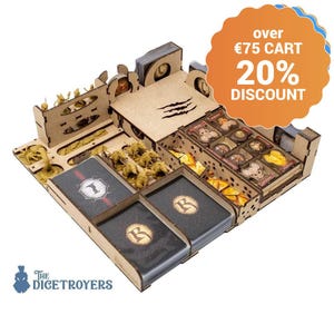 Mice and Mystics (basisspel of met The Heart of Glorm exp) Organizer-inzetstuk