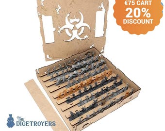 Zombicide – The Zombie lair: a miniature holder for all Zombicide games