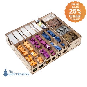 Vitikultur Essential Edition (Basisspiel oder mit exp Toskana; Mauren Besucher) Organizer Insert