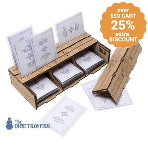 Pick and play card Deck Holder