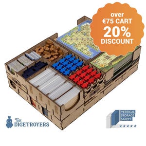A Feast For Odin (Base Game Or With The Norwegians Exp) Organizer Insert