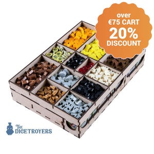 Caverna: The Cave Farmers Organizer Insert
