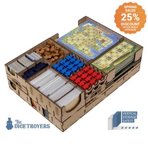 A Feast For Odin (Base Game Or With The Norwegians Exp) Organizer Insert