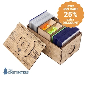 Android: Netrunner - Double Deck and Token holder Organizer