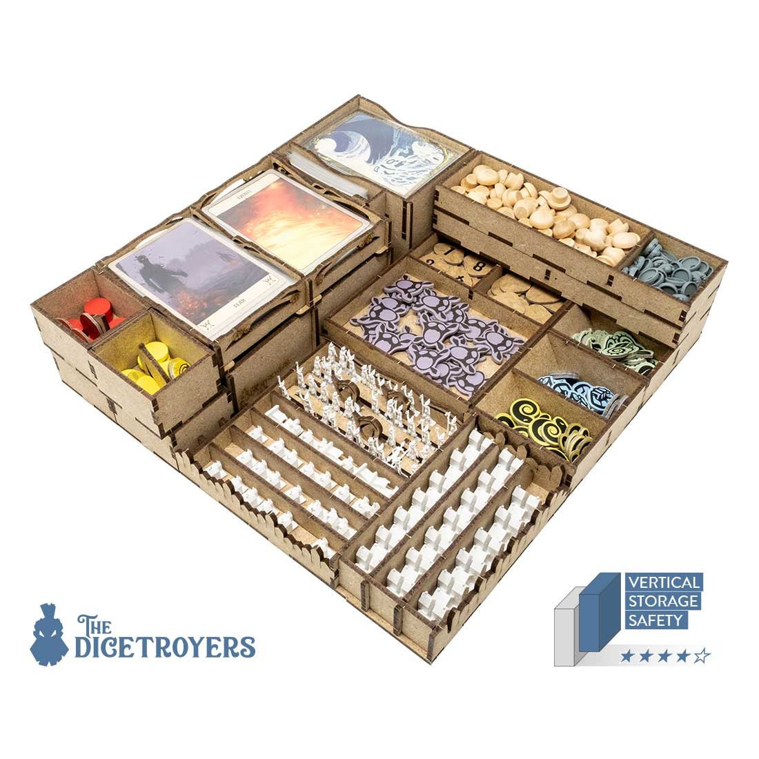 Organizer for board game Gloomhaven (spoiler free) - The Dicetroyers