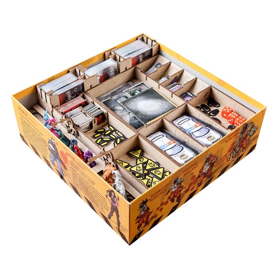 Zombicide Season 2 - Prison Outbreak Organizer Insert - Etsy