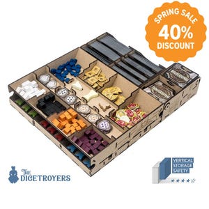 Lords of Waterdeep (basisspel of met Scoundrels of Skullport Exp) organizer-inzetstuk