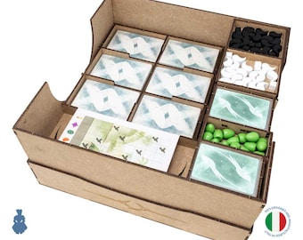Wingspan - The New All In plus lifted base and optional dice tower Organizer Insert