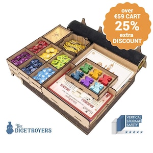 Flamecraft Organizer and player boards Insert