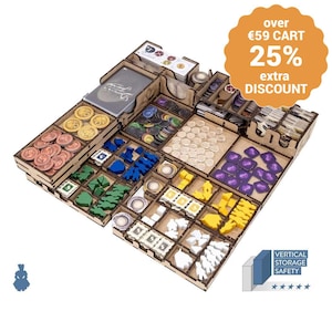 Darwin’s Journey (base game or with Fireland exp) Organizer Insert