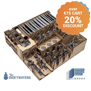 Inserto organizador de expansiones de Nemesis (Aftermath y Void Seeders)