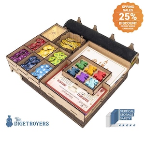 Flamecraft Organizer and player boards Insert