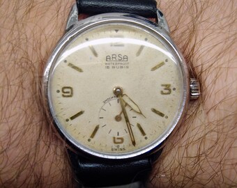 Model 6 Kits case dial and hands for movement 6498-1