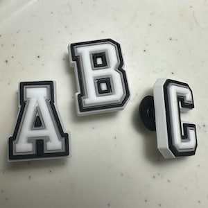 Croc Letter Charms -  UK