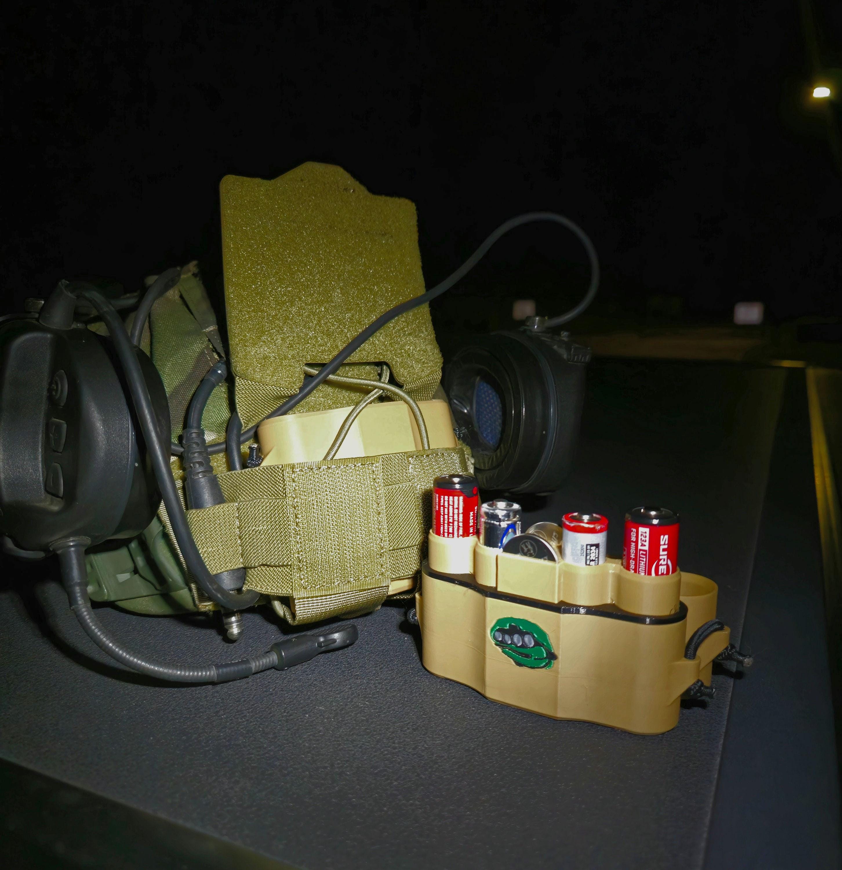 Contrepoids à vision nocturne | Batterie | Volt Vault | ACH/LVN | Sac range-tout |