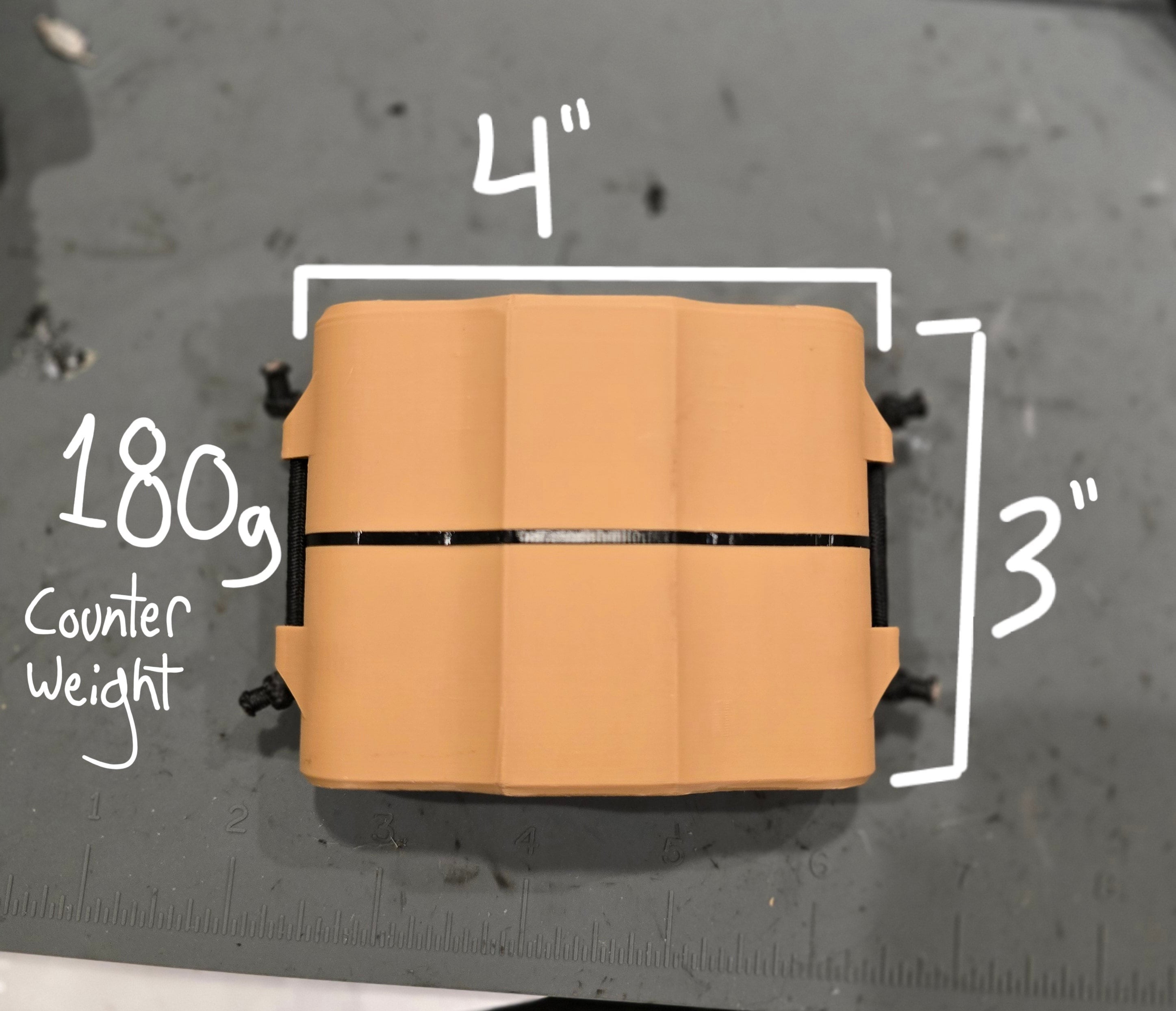 Night Vision Counterweight | Battery Pack | Volt Vault | Ach/nvgs