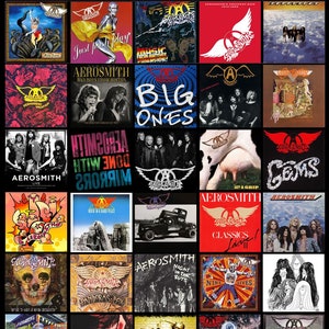 Aerosmith Personalized Blanket Aerosmith Albums Customize With Your ...