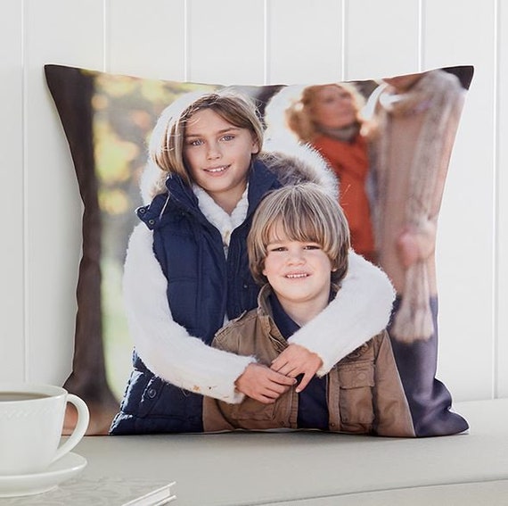 Personalized Pillow Pillow With Photo Personalized Throw Pillow Picture  Pillow 16x16 Personalized Gift gifts for the Home 