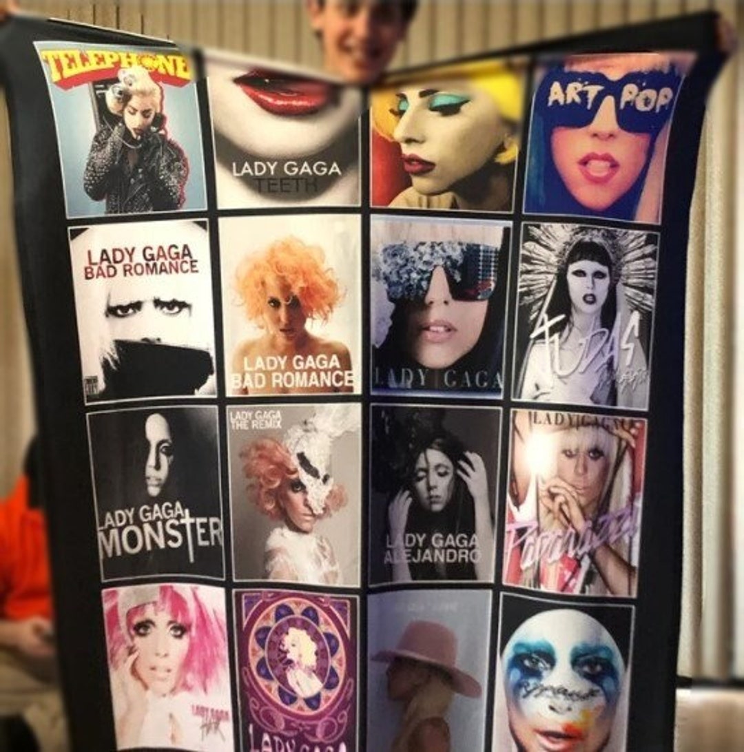 Custom Lady Gaga Blanket Ultimate Lady Gaga Fan Celebrity Blanket