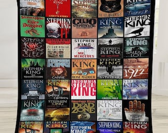 Coperta per fan di Stephen King definitiva: tutti i tuoi romanzi preferiti di Stephen King: Cujo, It, Christine, 'Salems Lot, The Stand, Dark Tower, It