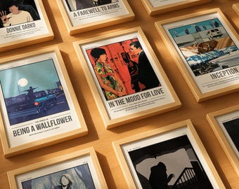 BUY 2 GET 1 FREE Movie Prints | Curate Your Movie Gallery Wall | Home Cinema Decor