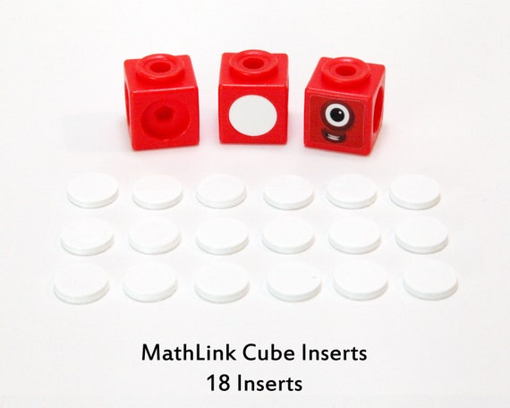 Numberblock Snap / Mathlink Cube Inserts, Increases Sticker Robustness by  Expanding Surface Area of Attachment 
