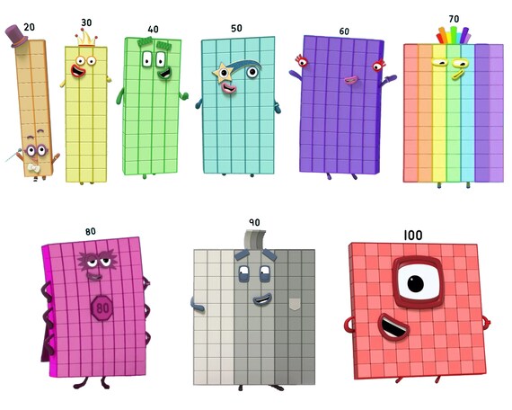 Numberblocks 100