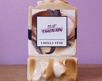 Vanilla Bean Artisan Handmade Soap