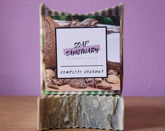 The Complete Coconut Soap - Coconut Oil - Coconut Water - Coconut Milk