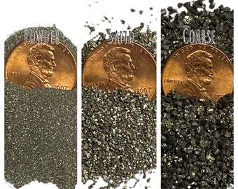 Crushed Pyrite Powder, Sand, Coarse, Extra Coarse