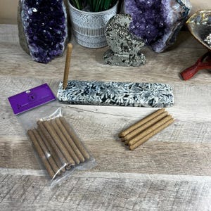 Mint and Palo Santo Incense Sticks, meditation incense, energy cleansing, uplifiting