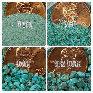 Types of deals turquoise rocks