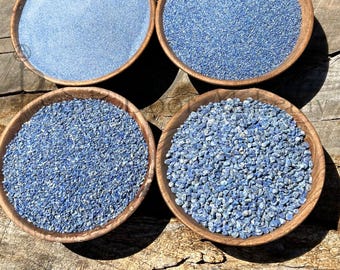 Crushed Lapis Lazuli Powder, Sand, Coarse, Extra Coarse, Ring Inlay, Wood Inlay, Resin Crafts,  Jewelry Making,