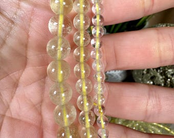 Libyan Desert Glass Bracelet 4mm, 6mm, 8mm beads