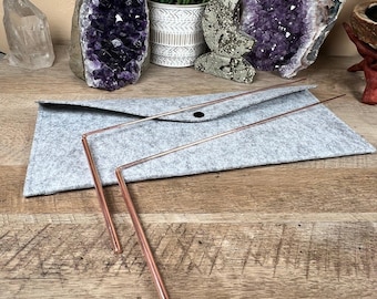 Dowsing Rods, handmade solid copper