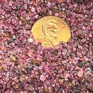 Crushed Ruby Powder, Sand, Coarse, Extra Coarse, Ring Inlay, Jewelry Making, Jewelry Resin Crafts