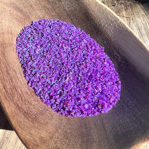 Crushed Synthetic Sleepy Lavender 2 Opal - Bello Opal - OP52, Ring Inlay, Resin Crafts