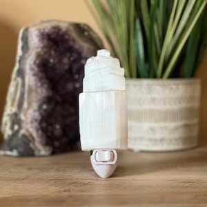 Selenite Night Light