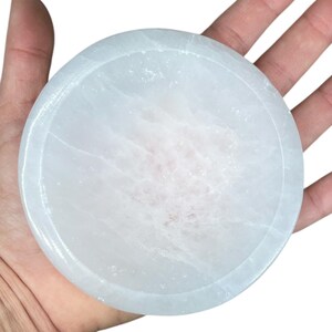 Round Selenite Bowl