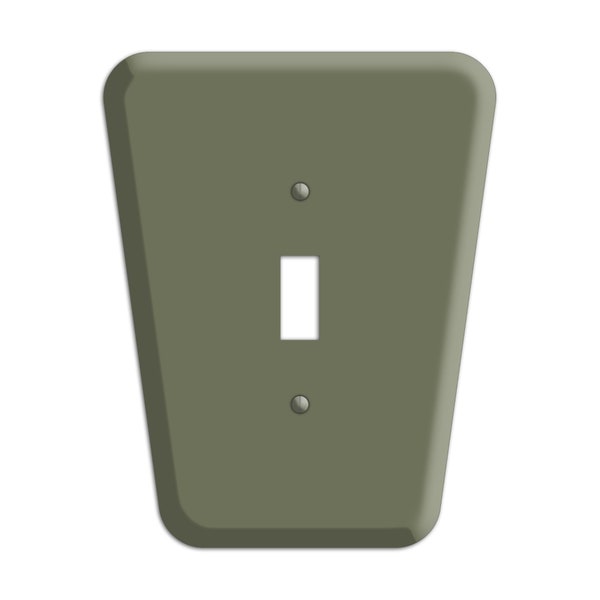 Mid-Century Modern- Eucalyptus Switch Plate Cover, Outlet Cover, Lightswitch Cover - Home Décor, Toggle, Duplex, Rocker, Wallplate