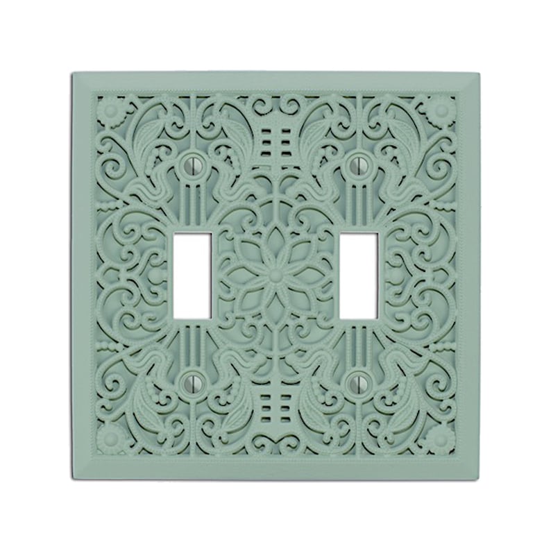 Filigree Switch Plate and Outlet Cover Lightswitch Cover Etsy